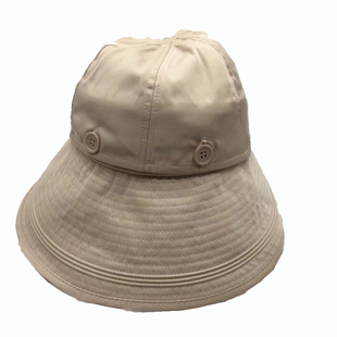 韩版春夏天男女士遮阳帽防晒沙滩帽大沿帽两用空顶帽太阳帽子凉帽