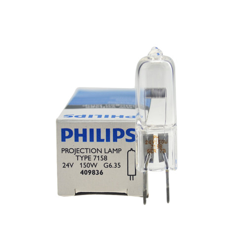 PHILIPS飞利浦7158XHP FCR 24V150W灯珠显微镜仪器进口卤素灯泡