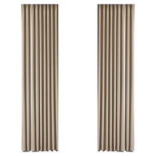 2025新款双面雪尼尔全遮光纯色奶油风窗帘正反同色客厅高级感布艺