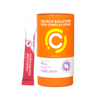 米洛源红露儿童液体铁美国进口高含量铁饮液每条含铁10mg