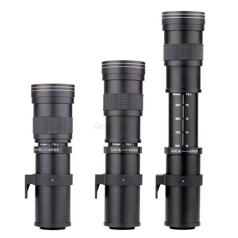 420-1600mm 长焦镜头摄月打鸟风景全画幅远射适用佳能尼康索尼 UV