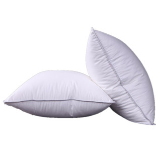 星级酒店三层95%白鹅绒鹅绒片夹心抱枕芯羽绒靠枕芯靠垫芯靠背芯
