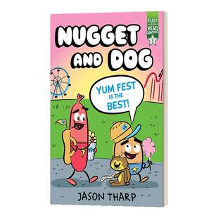 努格特和狗系列2 英文原版 Nugget and Dog Yum Fest Is the Best 英文版 Ready-to-Read Graphics Level 2 进口英语原版书籍