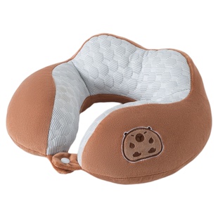 U型枕护颈枕PP棉睡觉颈椎枕便携长途旅行枕头飞机U形枕靠枕秋冬