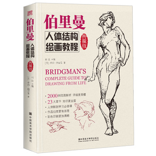 典藏版 伯里曼人体结构绘画教程 正版人物速写入门基础画册临摹书透视技法解剖动态自学全集美术艺术手绘全书国美教材书籍教学全套