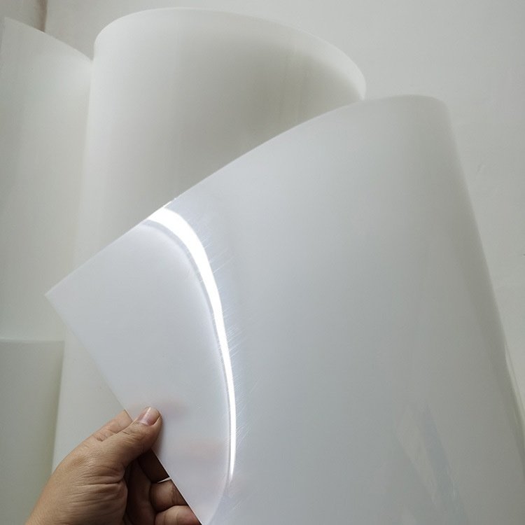 直销乳白 HDPE卷材白色硬质塑料胶片耐磨PE片材薄片聚乙烯膜