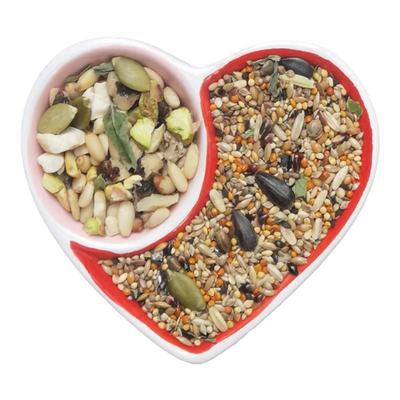 中小型鹦鹉带壳饲料玄凤虎皮牡丹混合鸟粮带壳精细化配比小太