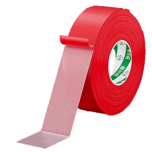 红色胶带春联无痕胶网格双面胶无痕贴布基对联婚庆双面贴强力粘性不易留胶春节婚礼婚房布置装饰双面固定地毯