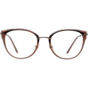 乐申自动感光变色墨镜女款猫眼防蓝光近视带度数太阳眼镜防紫外线