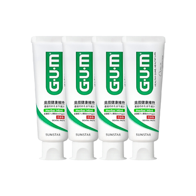 gum护理牙膏口腔清洁含氟