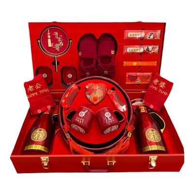 定制女方陪嫁结婚礼盒套装