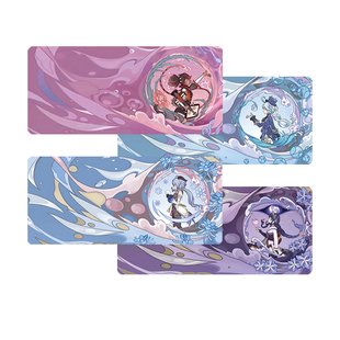 原神鼠标垫超大号小号电竞游戏竞技键盘垫桌垫刻晴甘雨芙宁娜定制