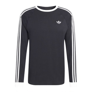 adidas阿迪达斯三叶草男子运动休闲长袖T恤KE3546