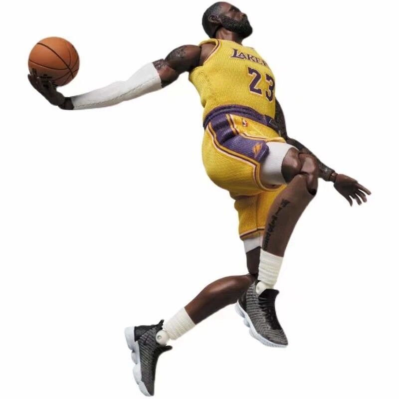 NBA周边1/9 科比·布莱恩特24号紫色球衣超可动手办摆件模型 盒装