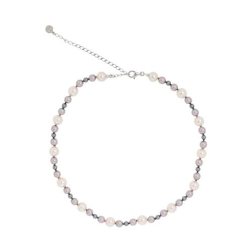 MAJORICA美娇丽佳手作珍珠项链女三色颈链轻奢锁骨链手作珍珠