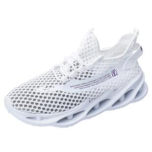 男鞋夏季2026新款透气薄款网面镂空运动休闲网鞋男款莆田厚底潮鞋