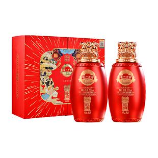 泸州老窖醇狮欢彩52度 500ml*2瓶 礼盒装浓香型白酒送礼
