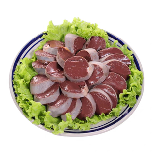 血肠东北正宗东北特产猪雪肠酸菜炖血肠农家自制笨猪血杀猪菜现灌