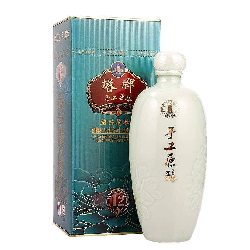 十二年陈手工原酿黄酒500ml*1瓶