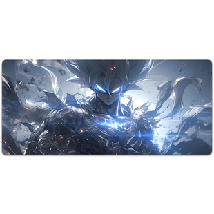 鼠标垫超大号二次元动漫男高颜值电脑垫定制电竞游戏fps专用桌垫