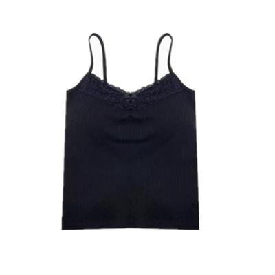 灰色辣妹吊带小背内搭短款上衣