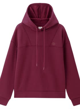 Giordano/佐丹奴宽松加绒卫衣