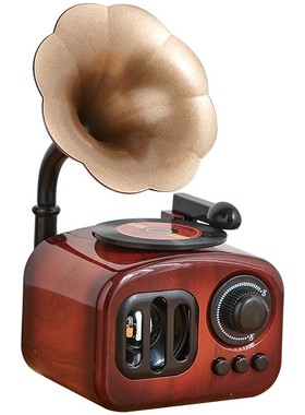 复古留声机八音盒玄关礼物摆件