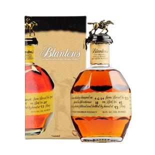 美国‌波兰顿黄标珍藏原酿单桶波旁威士忌40%vol正品礼盒装700ml