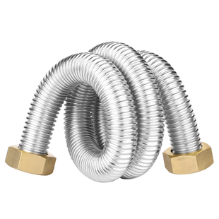 1.2寸304不锈钢波纹管DN32工程专用高压防爆金属软管螺纹管进水管