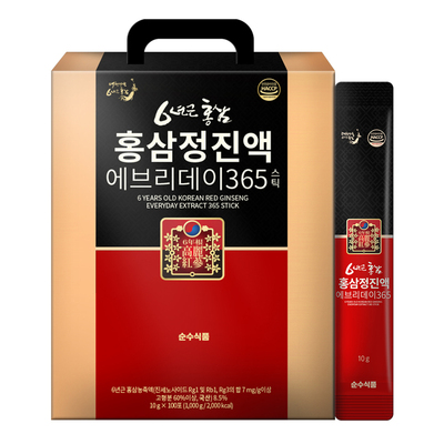 韩国进口SSF高丽参浆6年根红参浓缩口服液气血人参皂苷送礼盒滋补