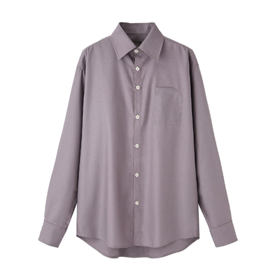 衬衣法式长袖宽松气质