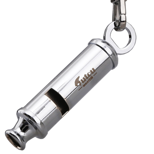 hutou虎头经典双音笛音户外求生哨交通指挥铜哨子集合口哨