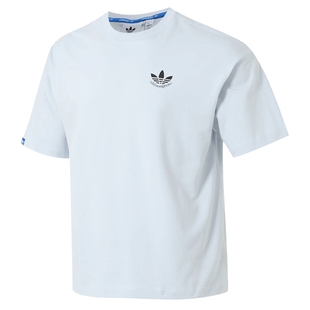 劲浪体育adidas阿迪达斯三叶草夏季男子运动休闲短袖T恤JN1675