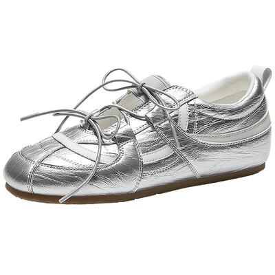 MIO米奥玛丽珍鞋春款朋克阿甘芭蕾舞鞋内增高2.5cm运动休闲女鞋