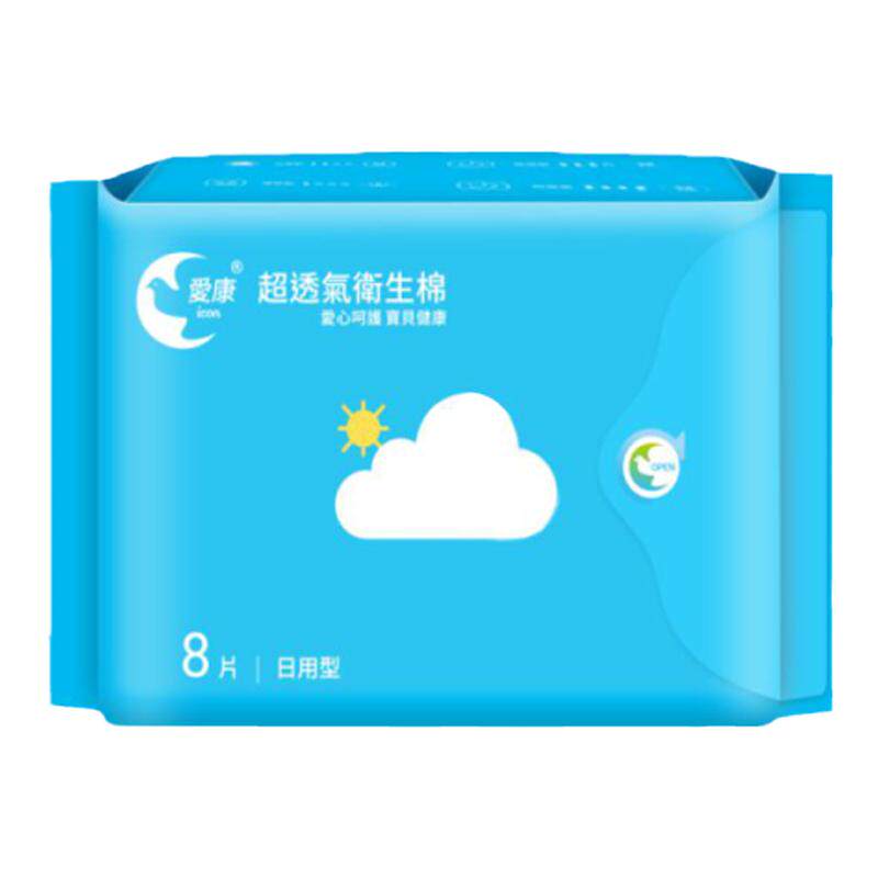 康熙推荐台湾爱康草本凉感卫生巾