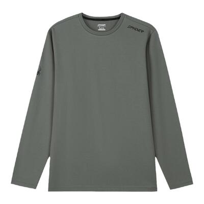 蜘蛛秋冬男简洁休闲长袖圆领T恤