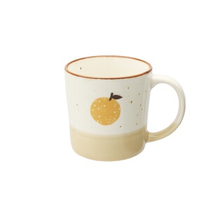 日本制井泽柚子小鱼可爱清新红茶咖啡马克杯甜点椭圆咖喱饭盘