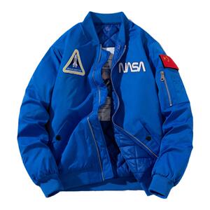 mYes牧野森机车棒球服男美式vintage街头风赛车服加厚空军外套