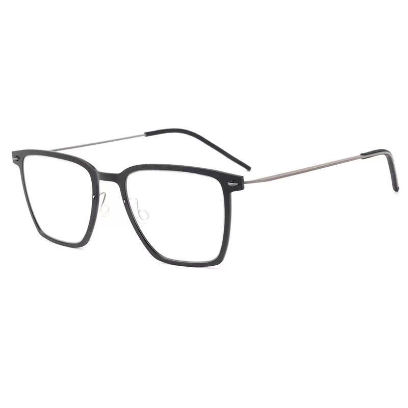 林德同款lindberg眼镜架6554刘昊然同款超轻大框近视眼镜可配度数