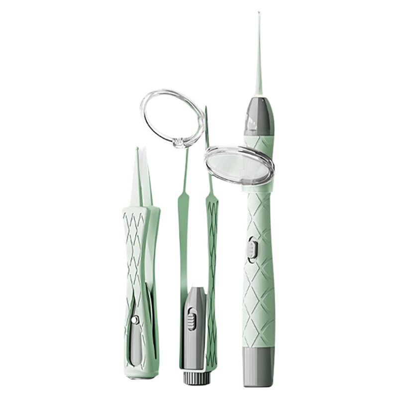 挖耳勺可视掏耳神器发光带灯软头抠挖耳屎儿童专用挖耳朵安全镊子