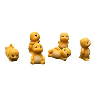 可爱小奶龙车载摆件汽车中控台显示屏车窗边萌趣减压装饰治愈公仔