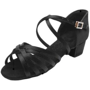 红舞裙专业少儿舞蹈鞋儿童拉丁鞋比赛鞋练习鞋软底鞋舞蹈鞋考级鞋