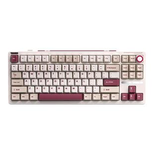 ilovbeeb87复古机械键盘无线静音办公麻将音电脑电竞游戏专用男生