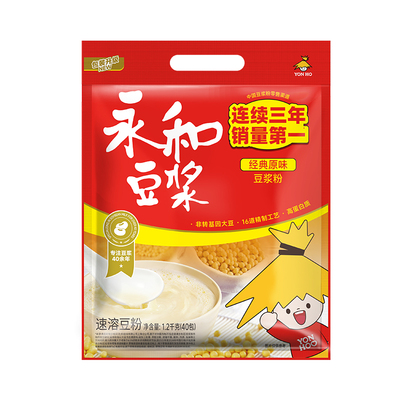 永和原味豆浆粉1200g营养早餐