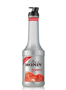 莫林MONIN草莓风味果酱瓶装1000m