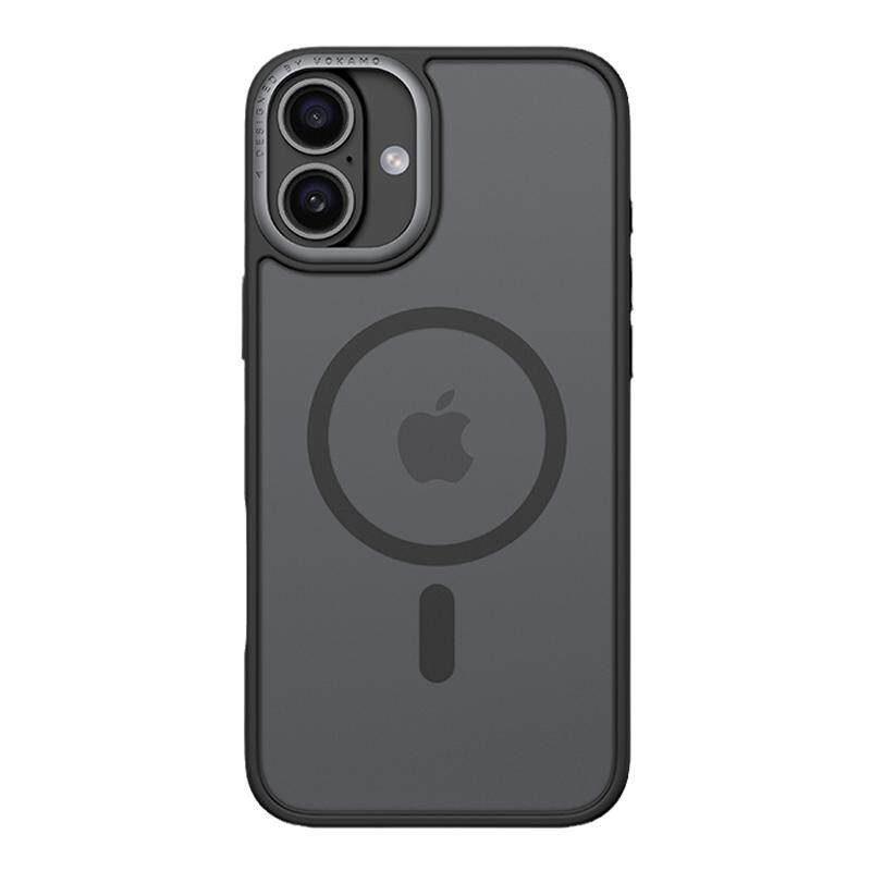 VOKAMO沃咔曼适用苹果iPhone16promax手机壳磁吸无线充电简约保护壳新款全包防摔防刮外壳磨砂微透高端手机套