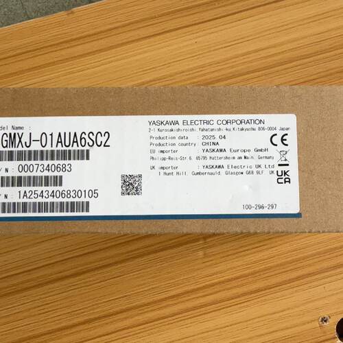 溢价-安川伺服电机 SGMXJ-01AUA6SC2，未封，原