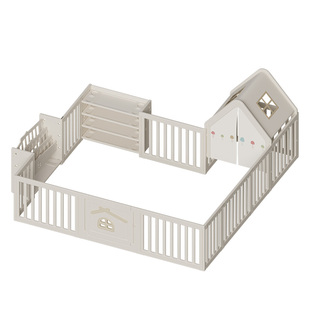 babysoul宝宝游戏围栏防护栏室内家用儿童爬爬垫地上婴儿栅栏安全