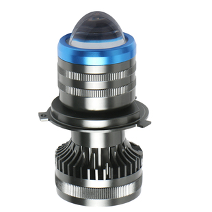 汽车自带双光透镜LED大灯H4远近一体灯泡摩托车24V货车车灯改装