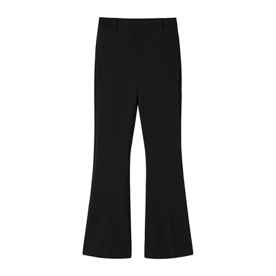 未冕viscose混纺斜纹休闲裤